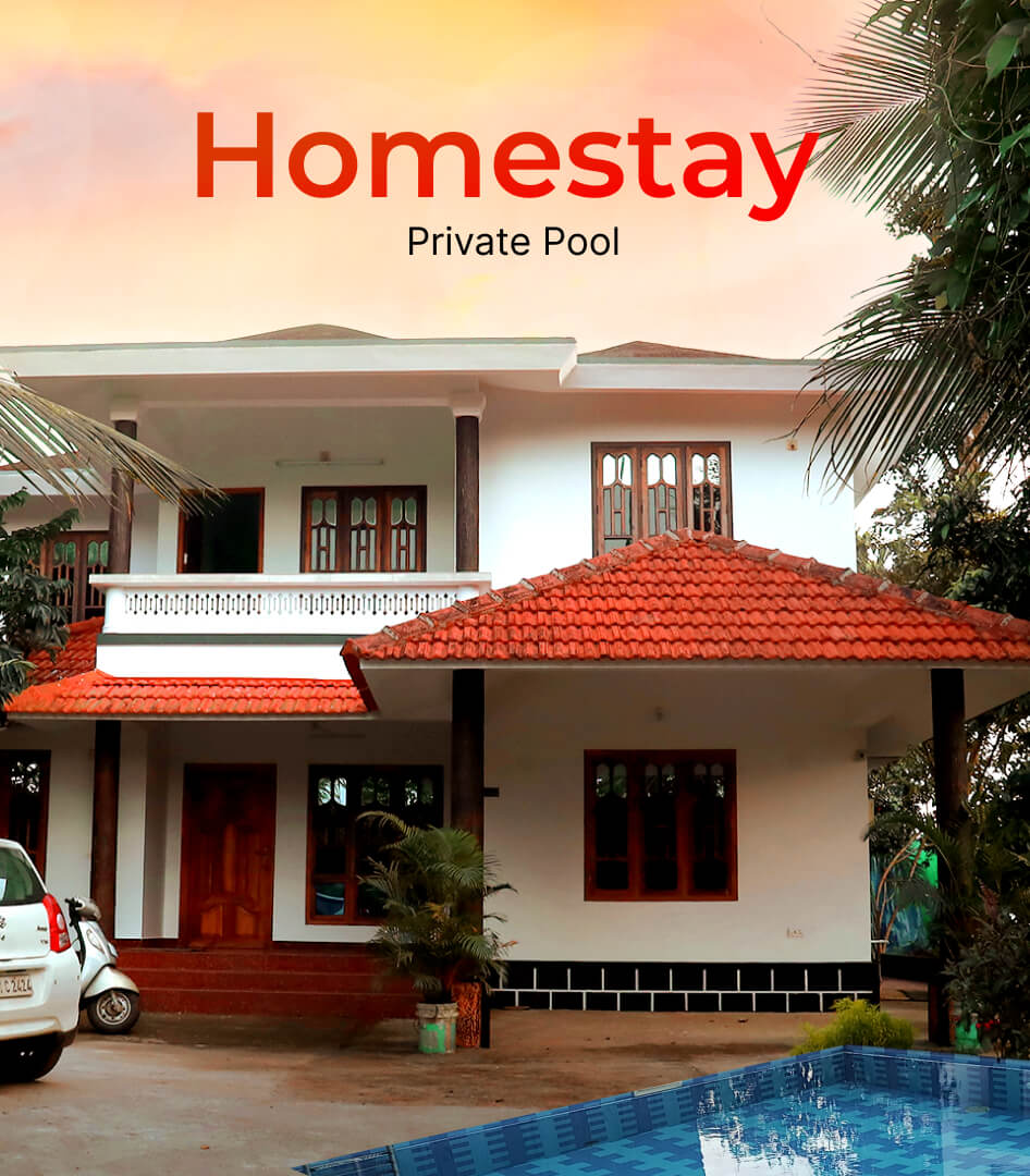 Private pool homestay in wayanad