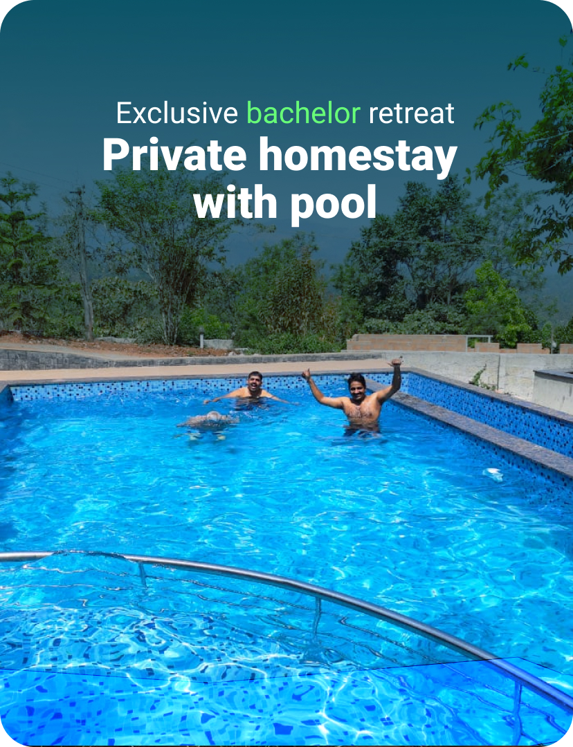 Private pool resort in wayanad