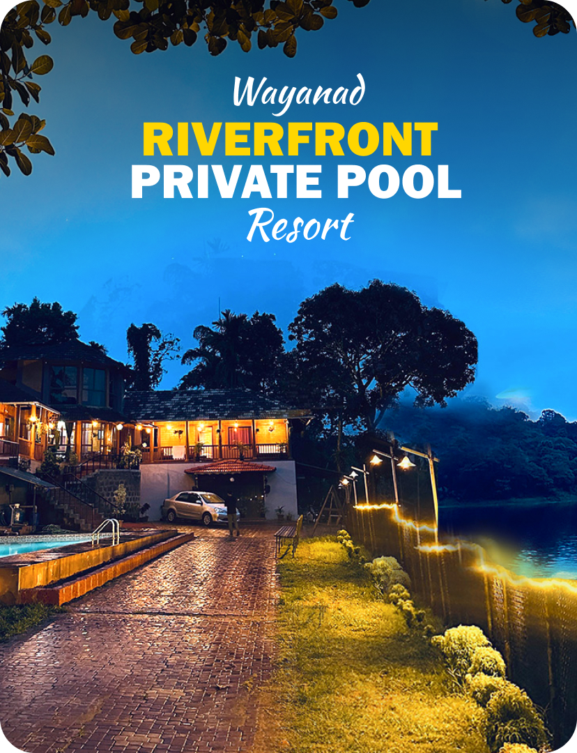 Private pool resort in wayanad