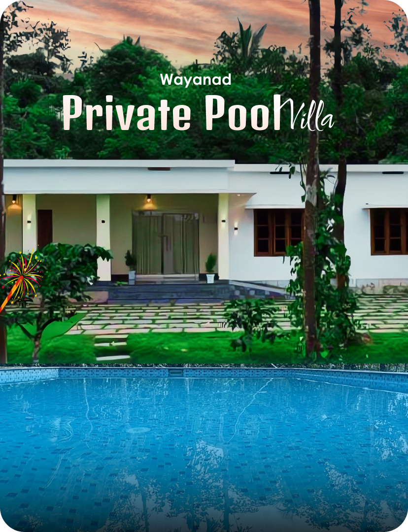 Private pool resort in wayanad