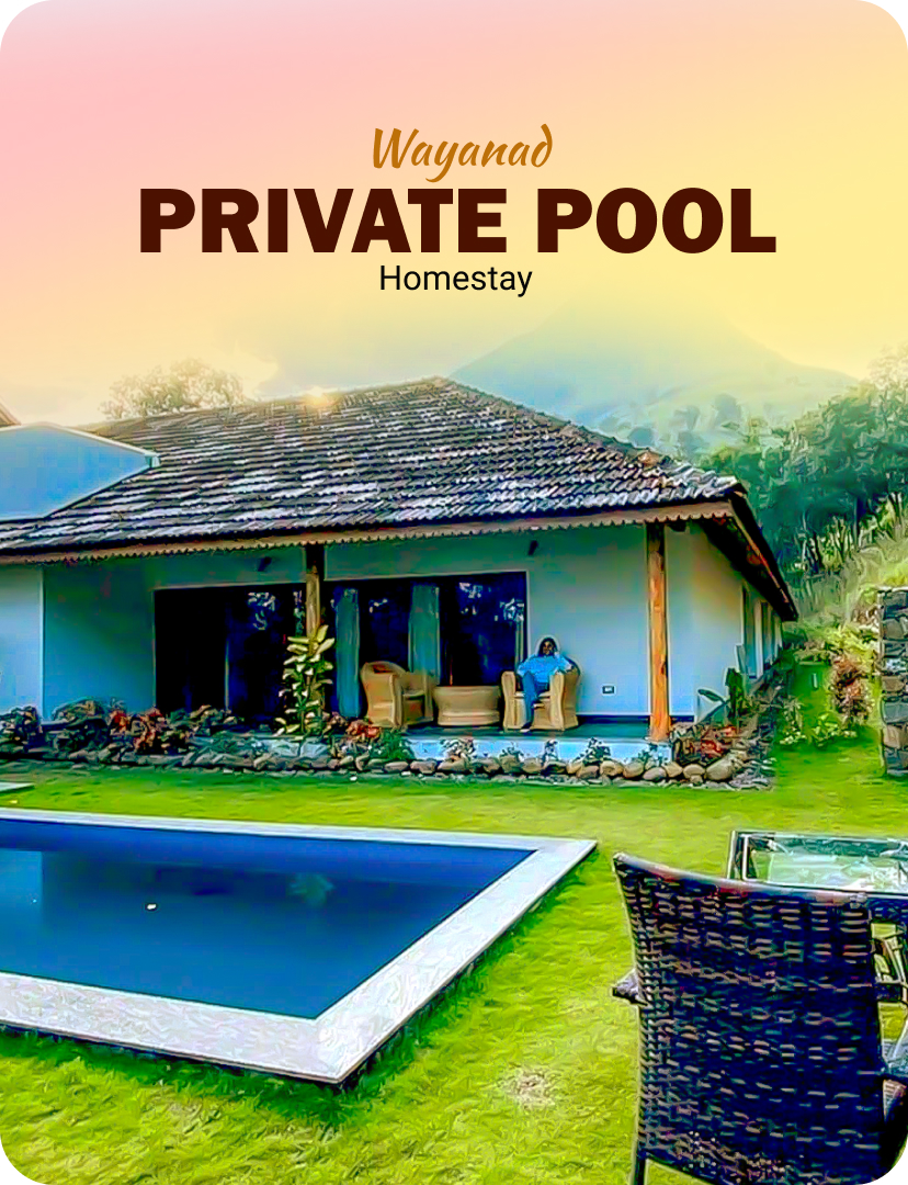 Private pool resort in wayanad