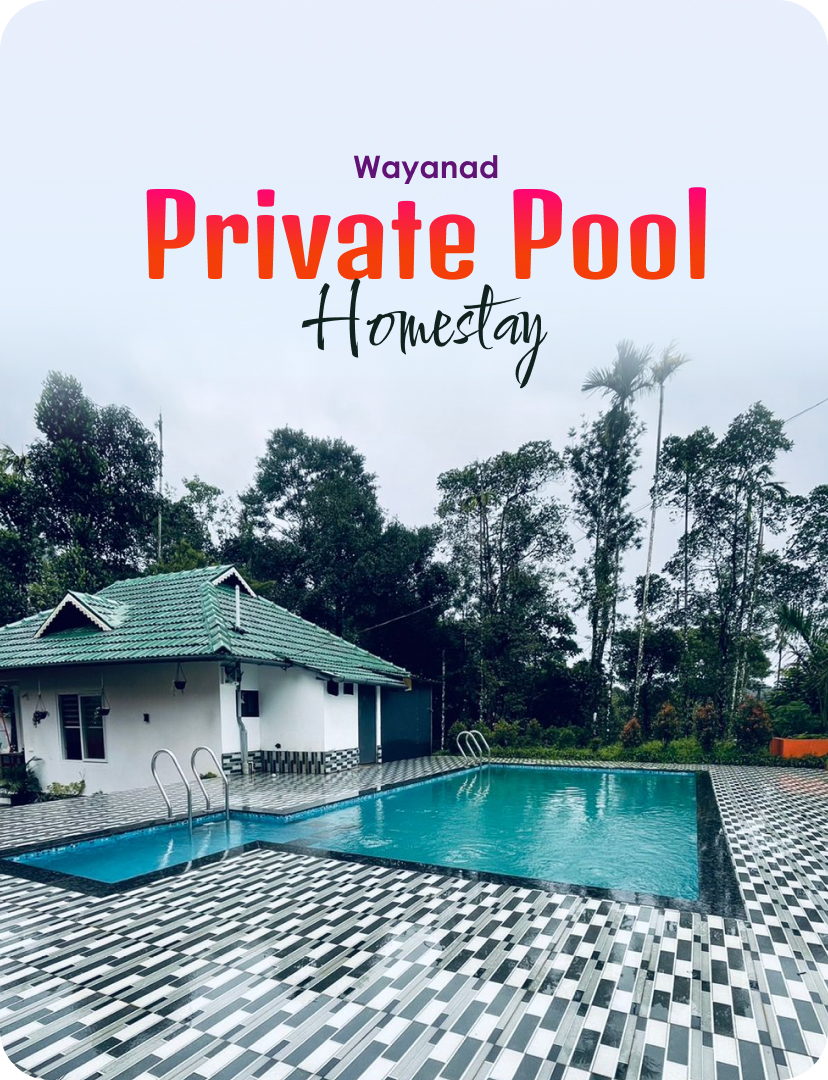 Private pool resort in wayanad