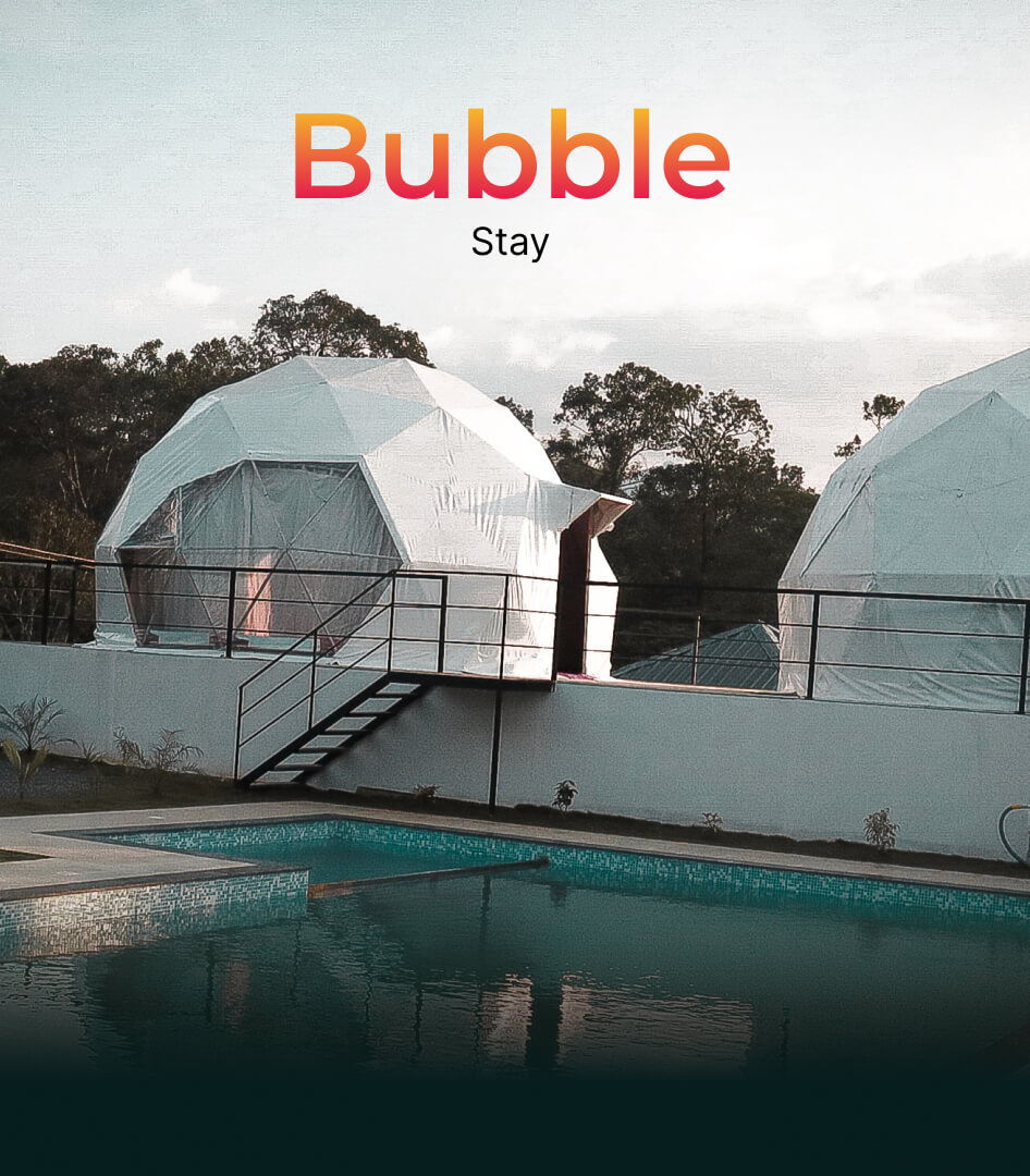 Wayanad Dome Stay, Wayanad Bubble Stay, Wayanad Tent Stay